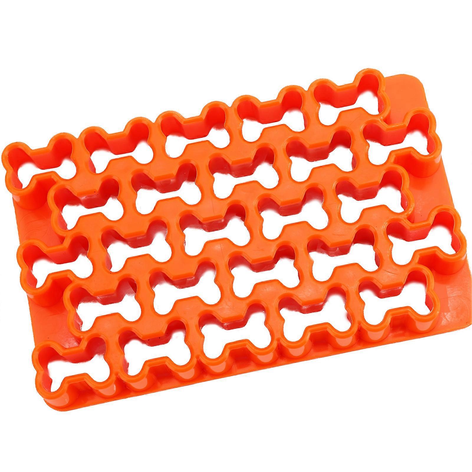 25Pcs Dog Bone Cookie Cutter Plastic Reusable 13.7x8.5cm Easy Clean