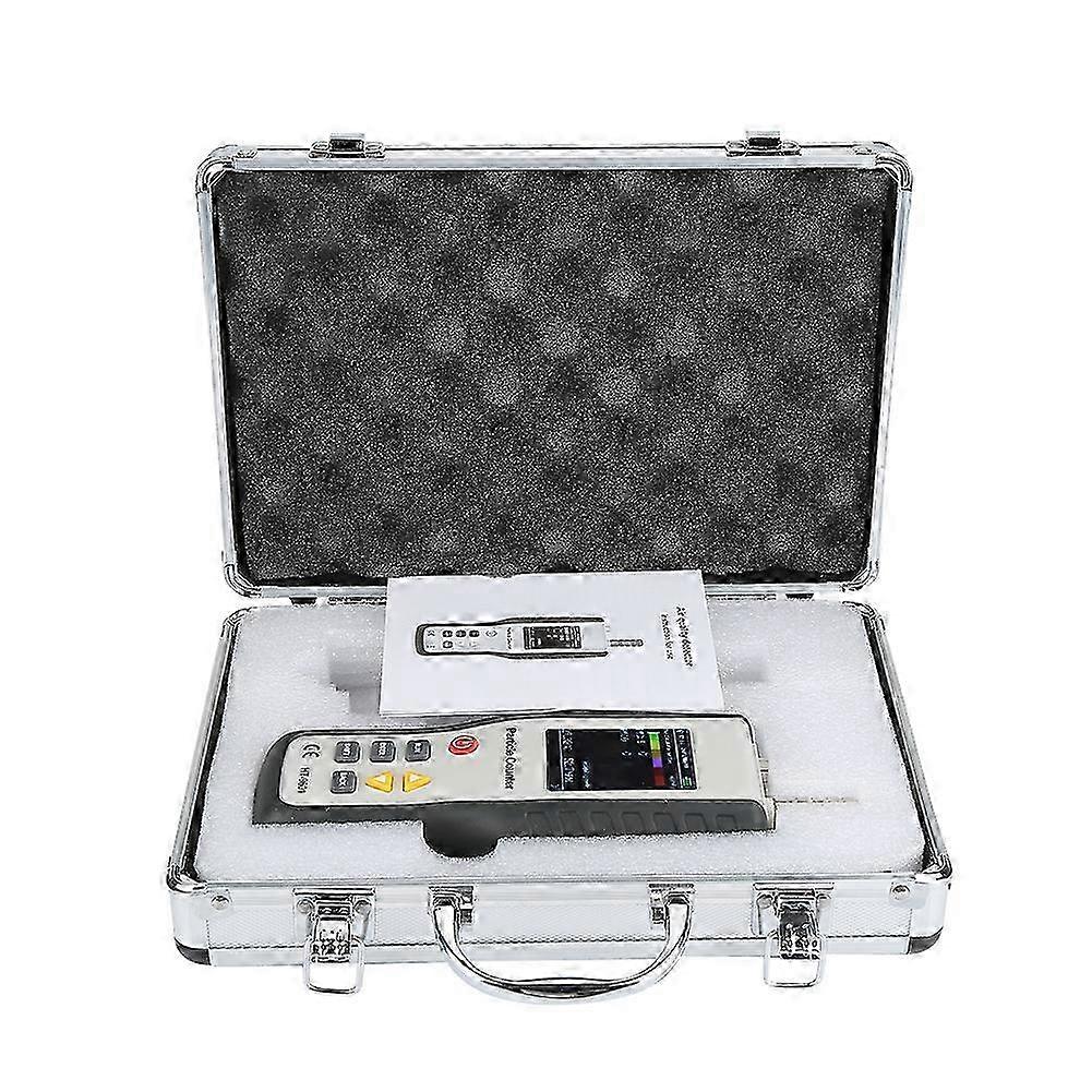 ht9600 pm2.5 pm10 Luftqualitätsanalysator Feuchtigkeitsmessgerät Handheld Partikelzähler Monitor