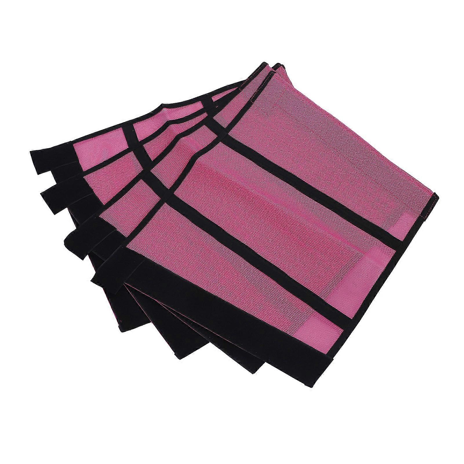 4pcs Lightweight Teslin Mesh Horse Leg Covers Fly Protective Wraps