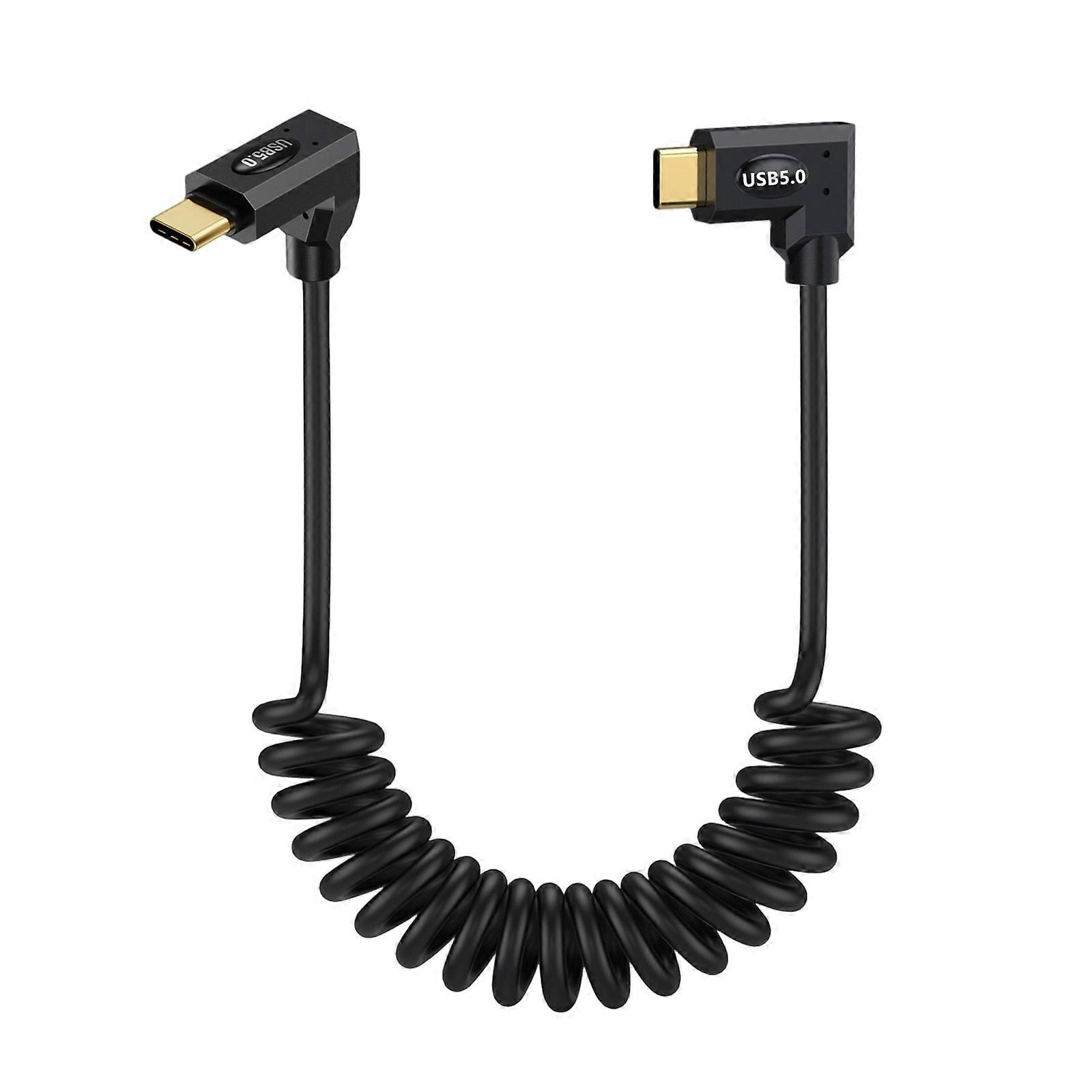 USB5.0 Cable with 240W Fast Charging 80Gbps Data Transfer and 16K@60Hz Display Video USB5.0 USB C Data Cable for Phone Multicolor