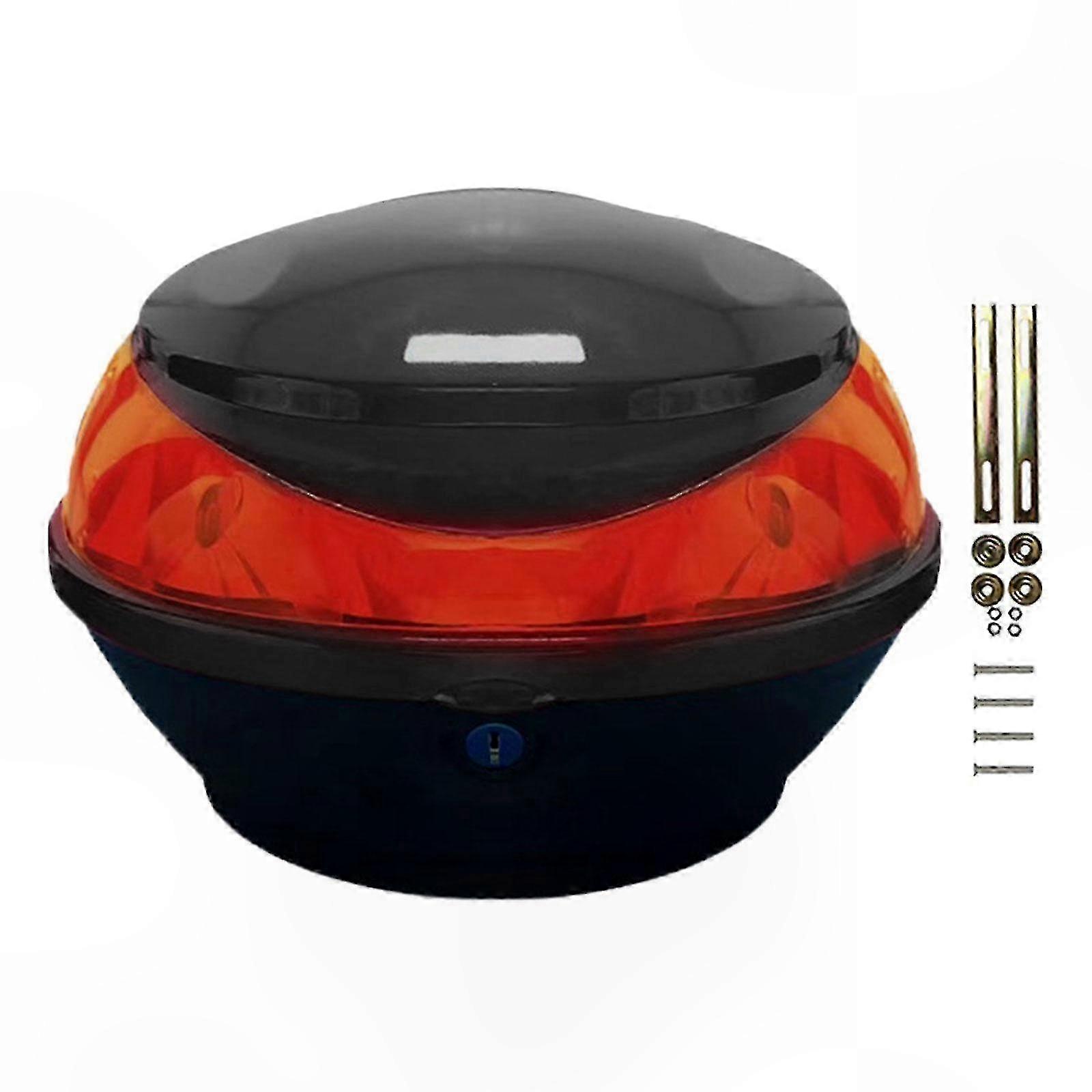 Secure Locking Storage Box for Motorbike - Durable Travel Case for Snacks and Gear