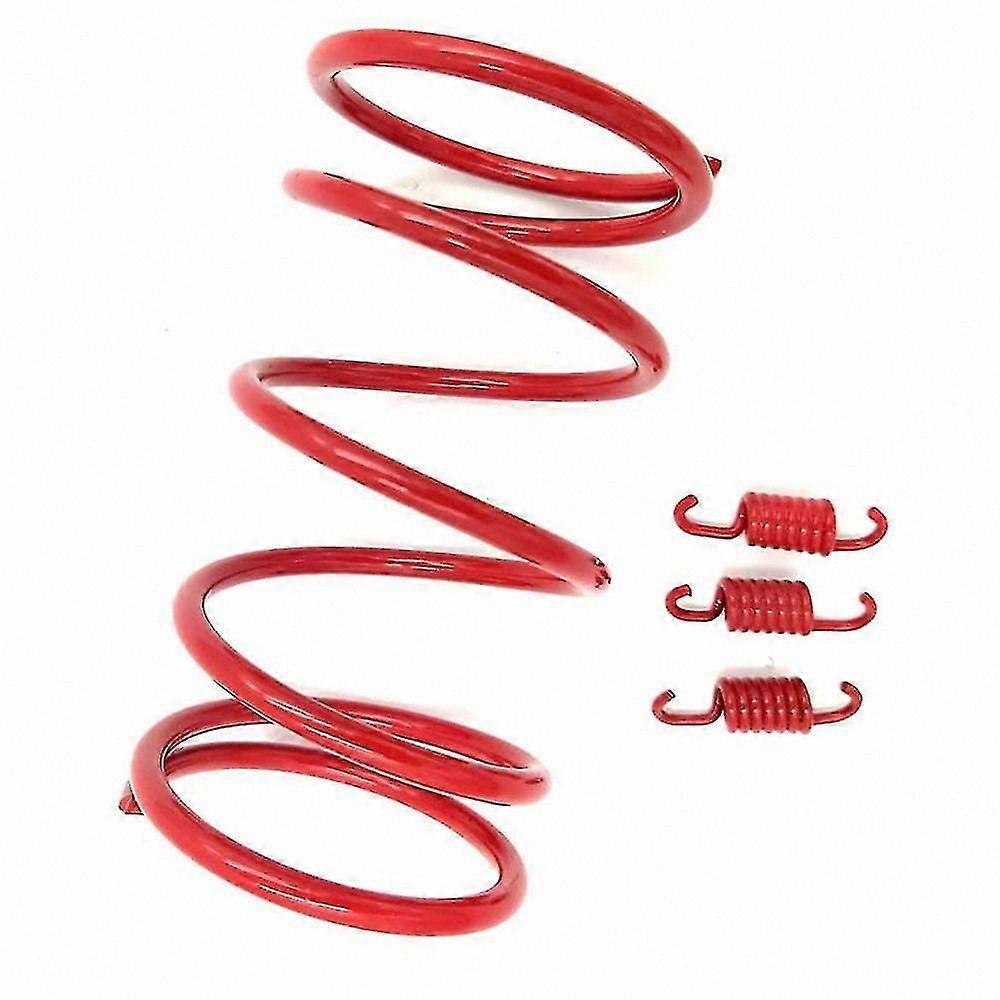 High-Torque 2000 RPM Clutch Upgrade Kit for 50cc-100cc Scooters, Mopeds, and ATVs with 3 Adjustable Springs