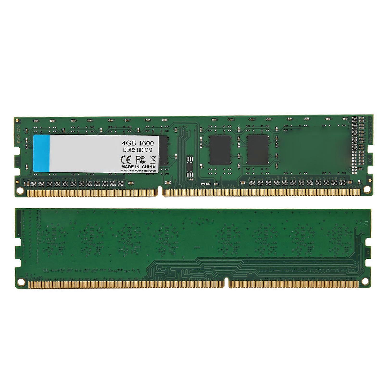4GB DDR3 1600MHz 240Pin 64Bit Desktop PC UDIMM RAM Module