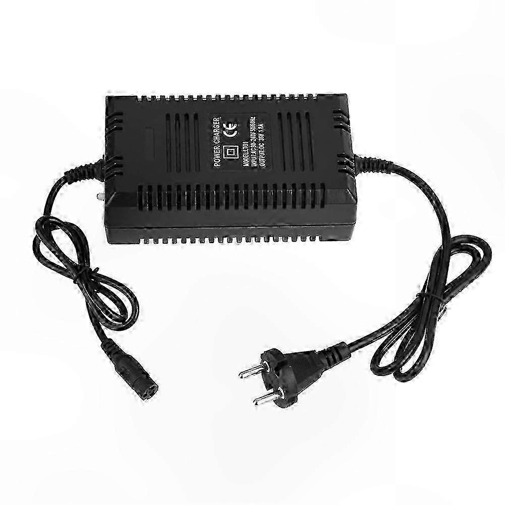 36V 1.8A batterilader for elektriske scootere, rullestoler, golfbiler og sykler med bly-syre-kompatibilitet