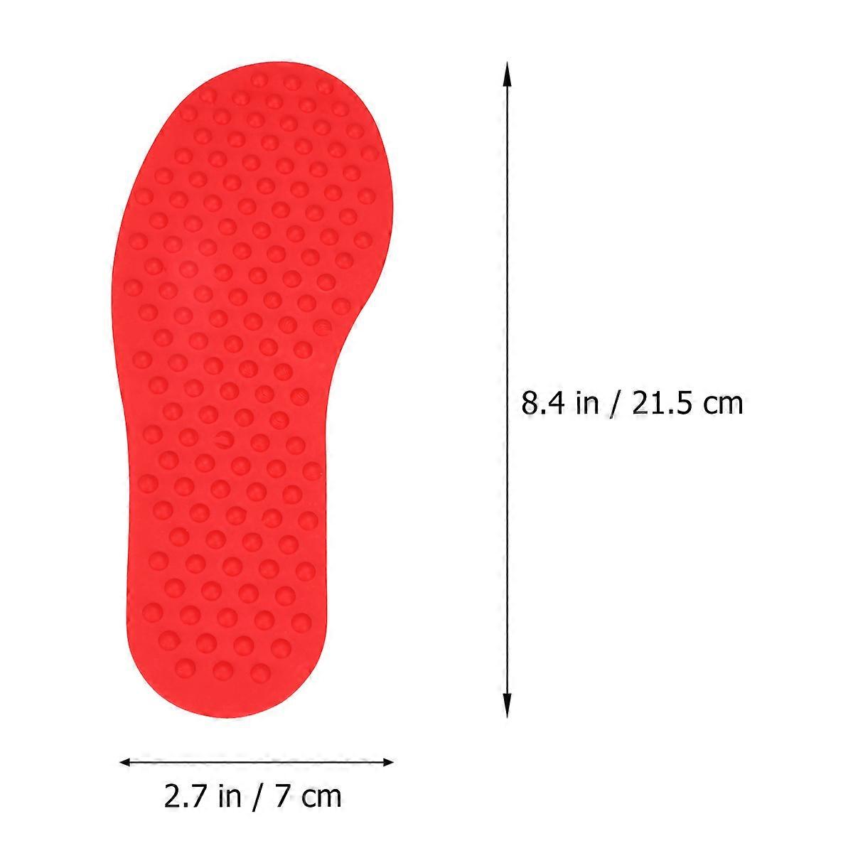 Sensory Integration Toys Footprint Pair Interactive Game for Indoor 1 Pair