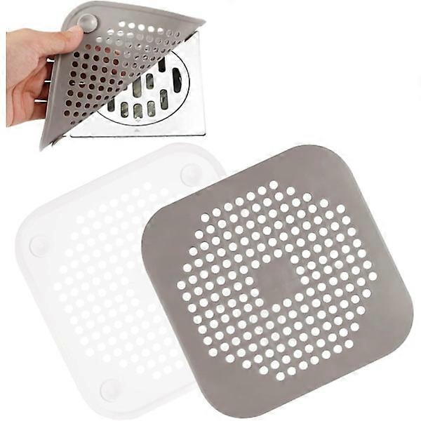 2 Pcs Silicone Hair Trap, Drain Protector Filter Shower