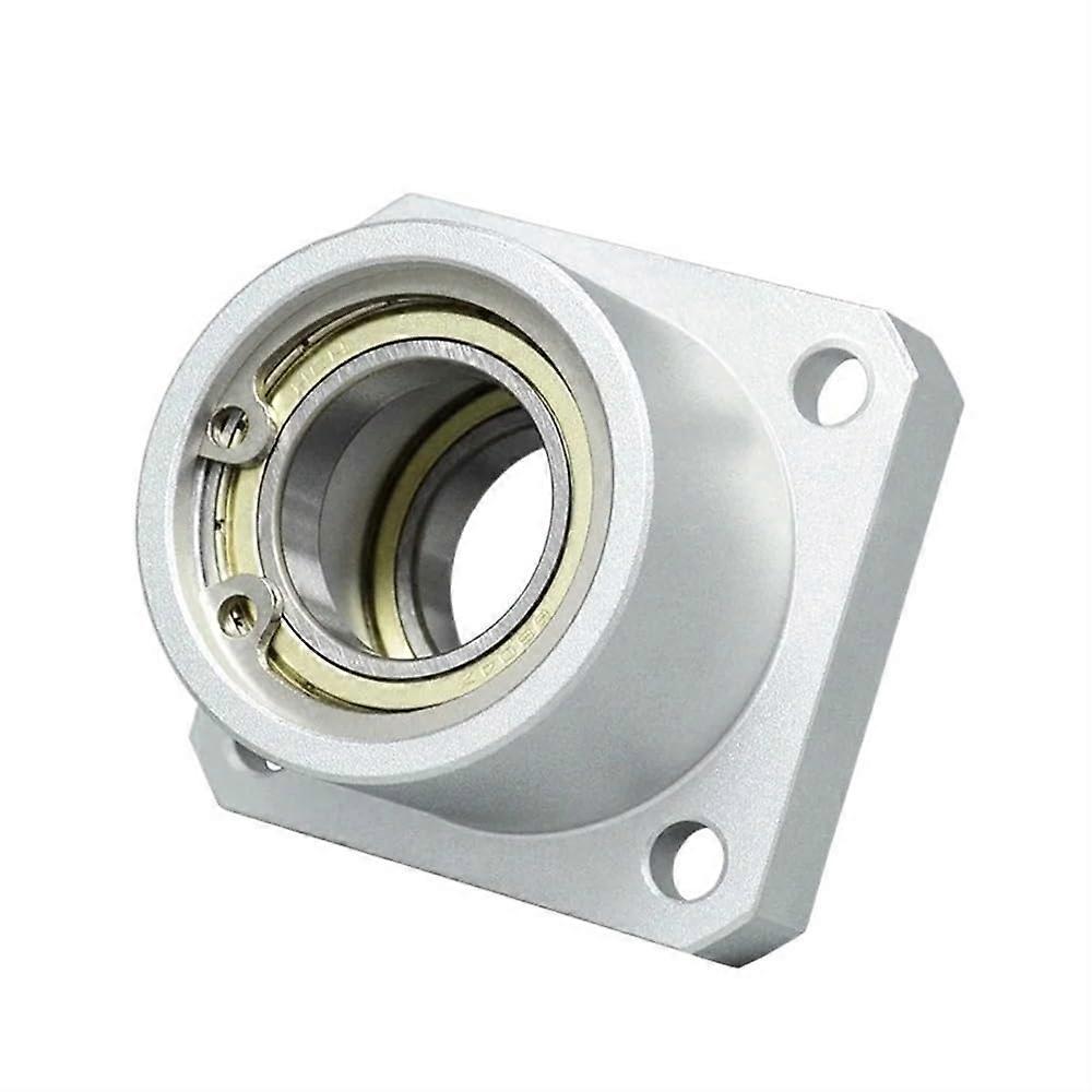 Aluminum Flange Square Housing Bearings MT1756006ZZ4530 Insert Type Double Bearings Positioning Support Seat 1 Pc