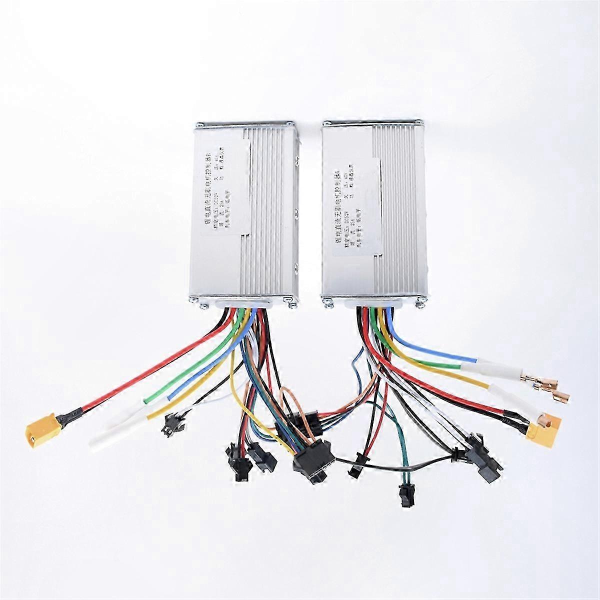 Electric Scooter Controller 1200W 52V 25A Brushless DC Motor Drive Control Unit for E-Bike