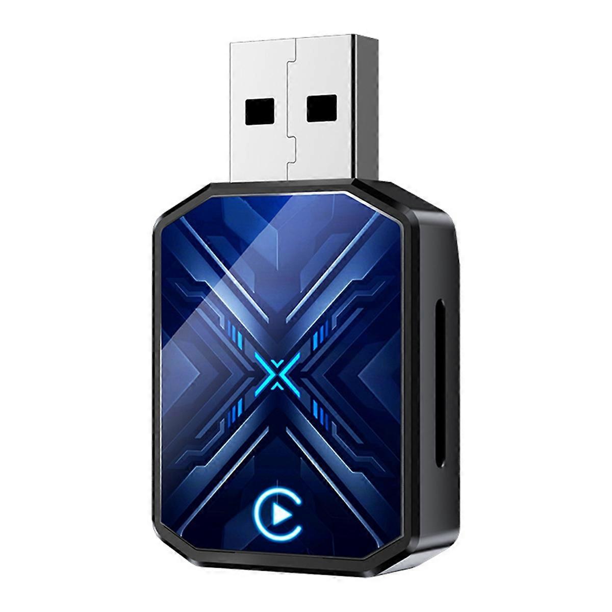 2in1 Wireless Carplay Adapter USB Dongle Carplay/Android Auto Smart AI Box Plug and Play Wired Carp