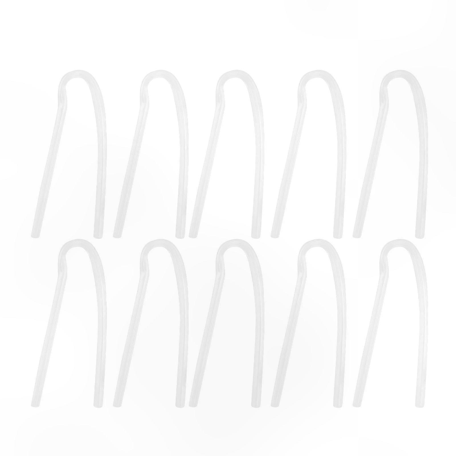 10-Pack R-Type BTE Earmold Tubes for Hearing Aid Devices