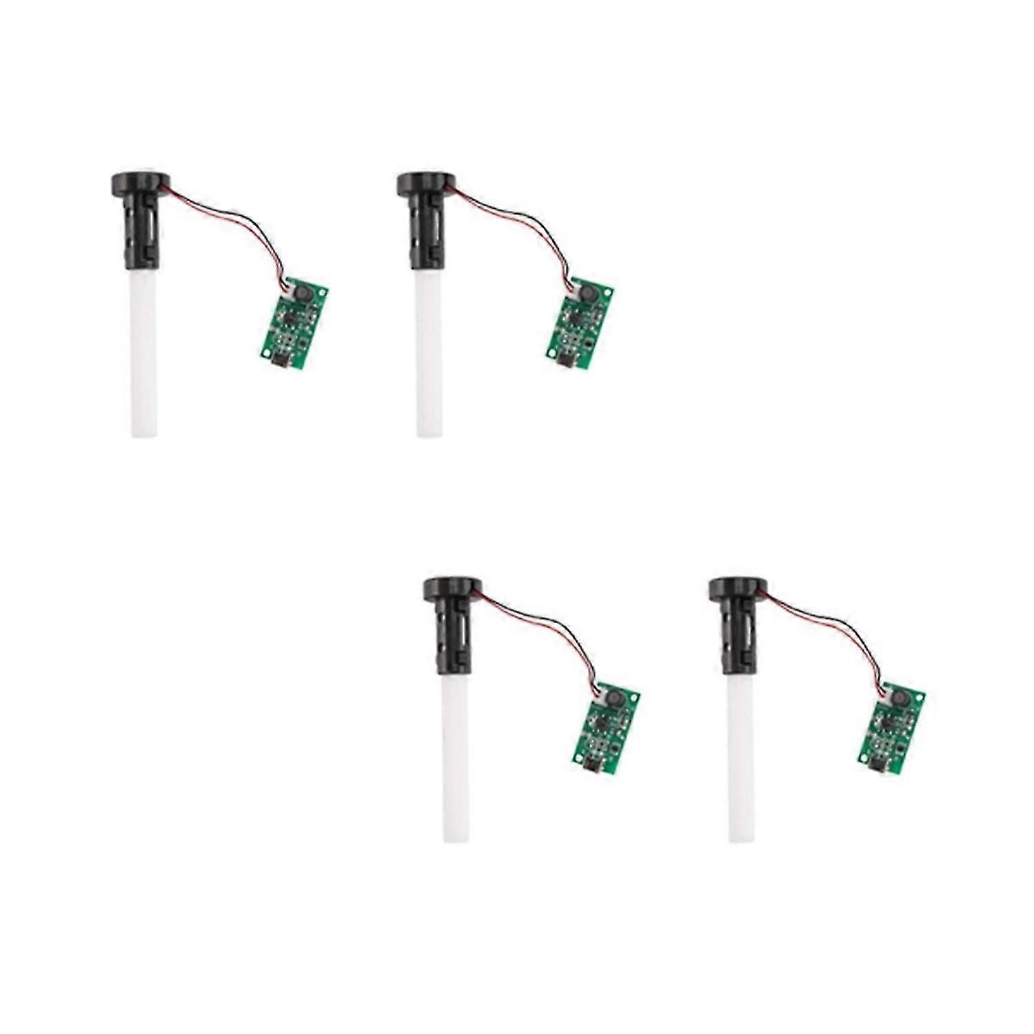 4Pcs USB Humidifier Mist Driver Circuit Board Fogger Atomization Film