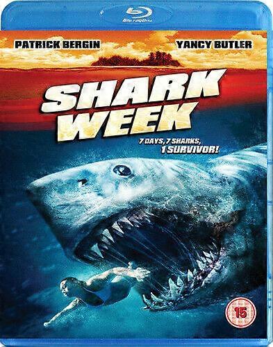 Shark Week Blu-ray (2013) Patrick Bergin Ray (DIR) cert 15 Region 2