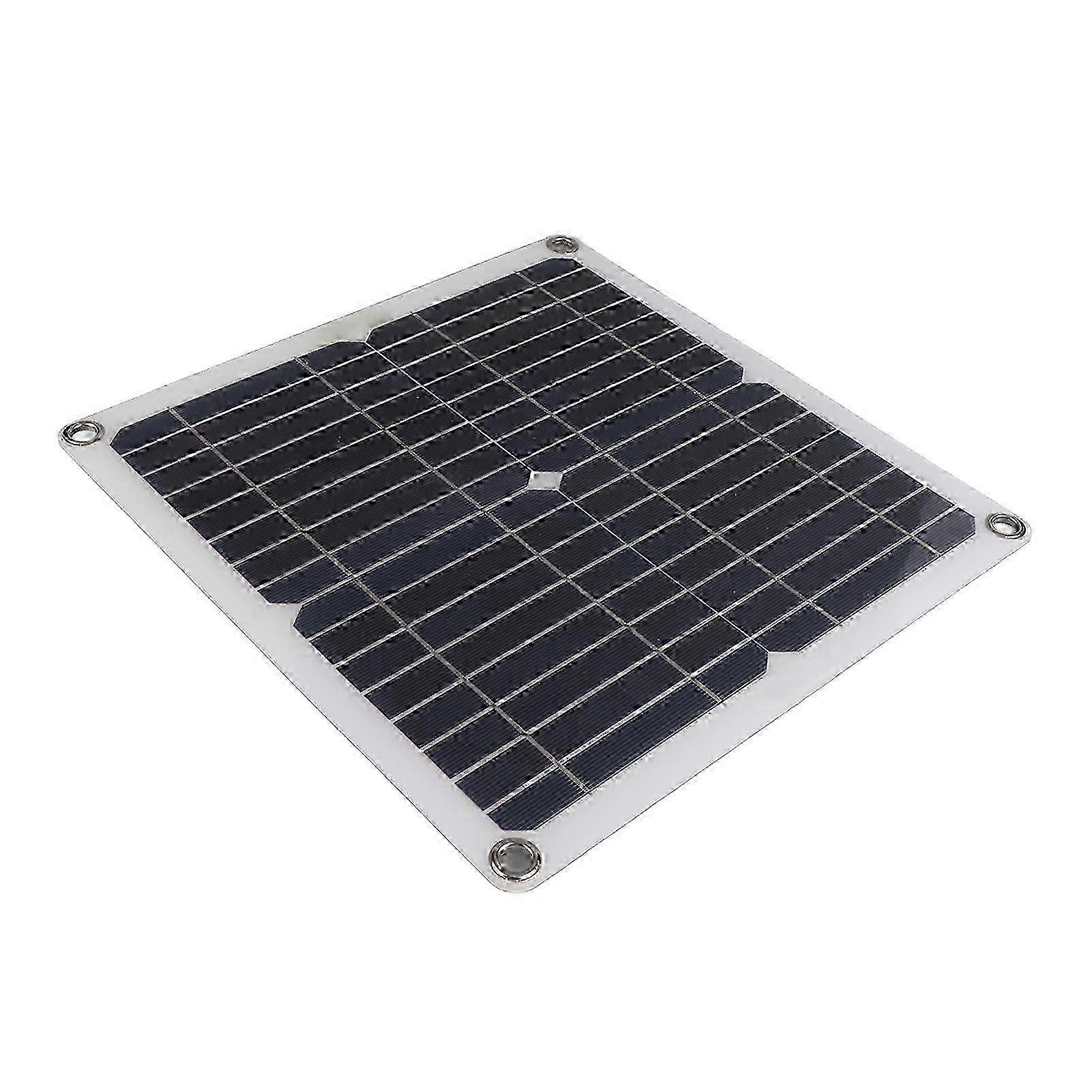 200W 12V Portable Solar Panel Kit Monocrystalline Solar Panel with Controller for Cycling Mountaineering Hiking Camping 30A