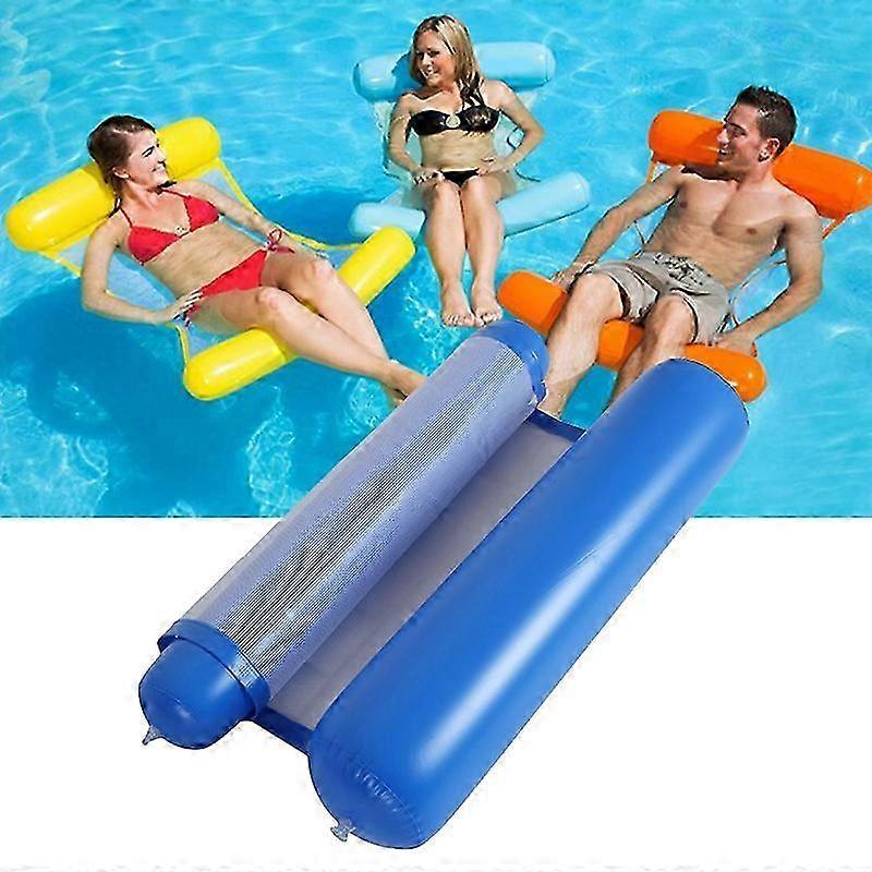 Foldable Double-purpose Backrest Float Hammock with Net, Size: 130x73cm 2025