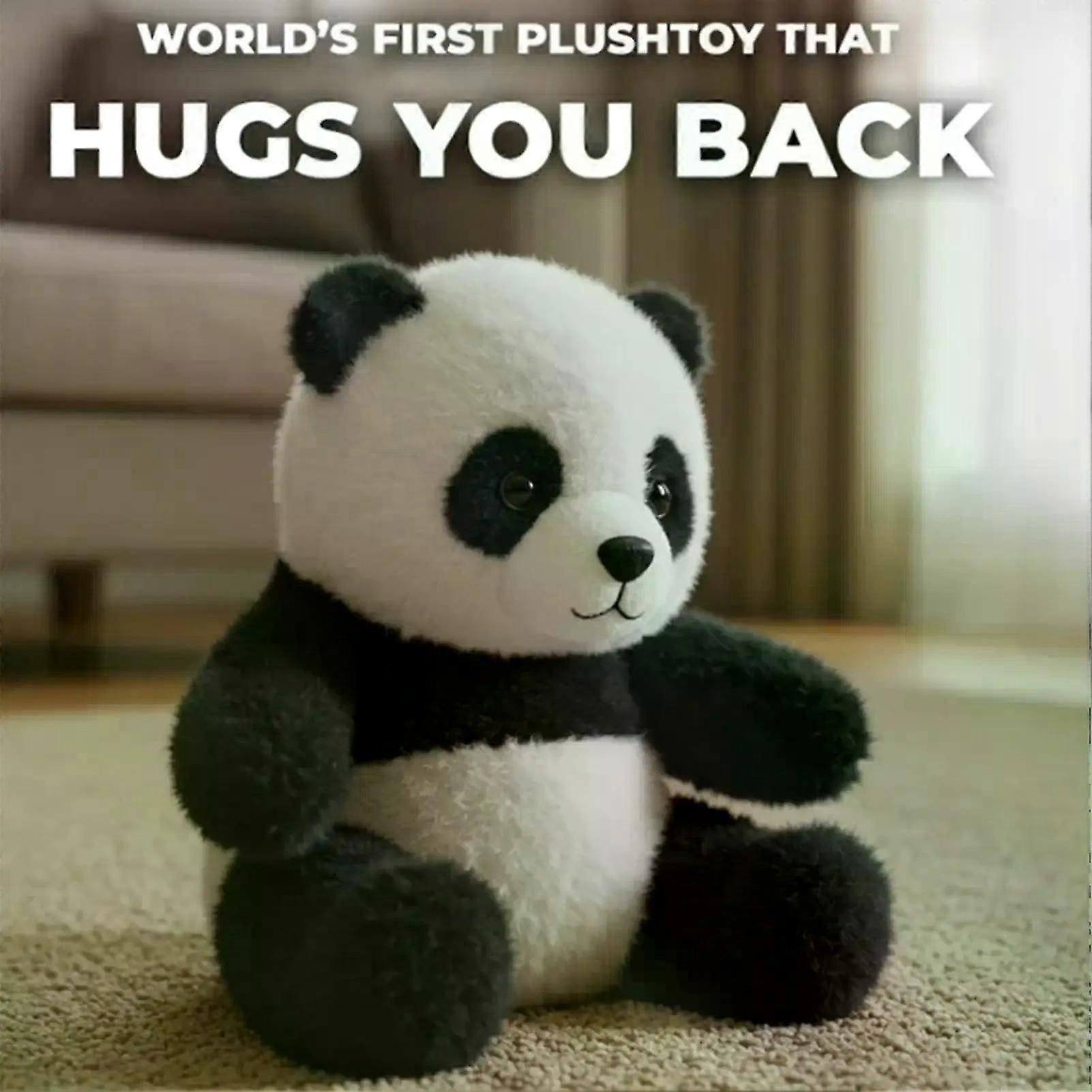 Stuffed Animal Pandas Huggable Plush Pandas Toy Cute Stuffed Animal Doll Companion