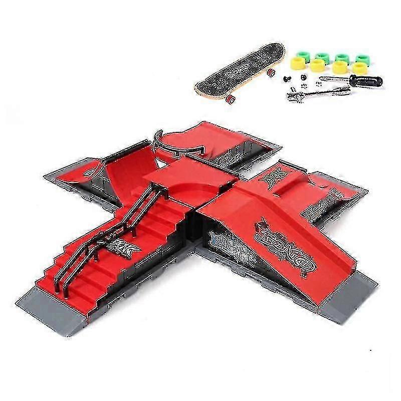 フィンガースケートボードスケートパークランプパーツデッキスポーツゲーム子供用-2025