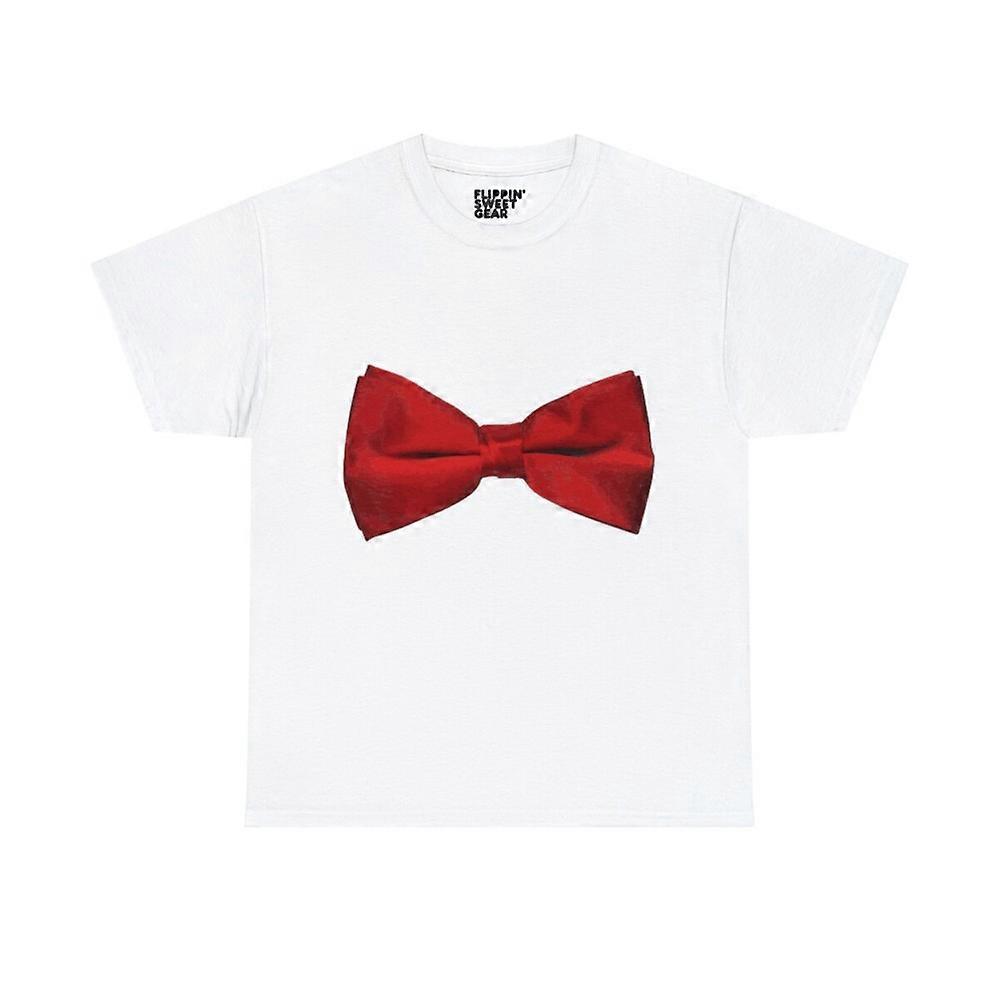 Rød Butterfly Grafisk T-shirt