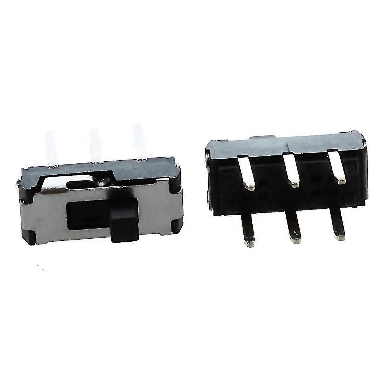 For 20 Pcs Onoffon Dpdt 2p2t 6 Pin Vertical Dip Slide Switch 9x4x35mm