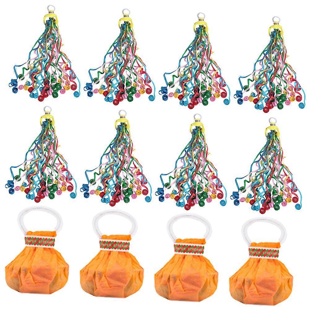 Throw Streamers Hand Throw Streamers for Party 36Pcs Assorted Color Paper