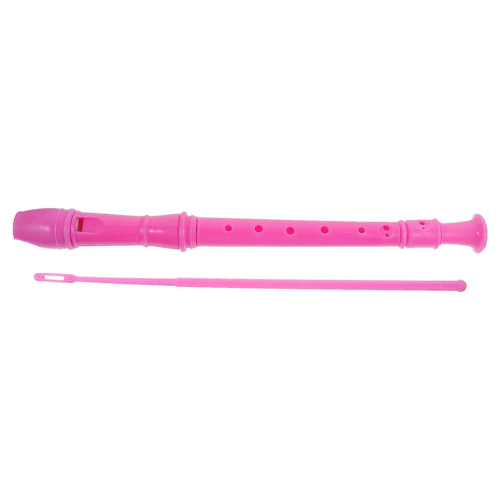 ABS Music Flute Recorder Instrument for Beginners 5Sets with Cleaning Rods