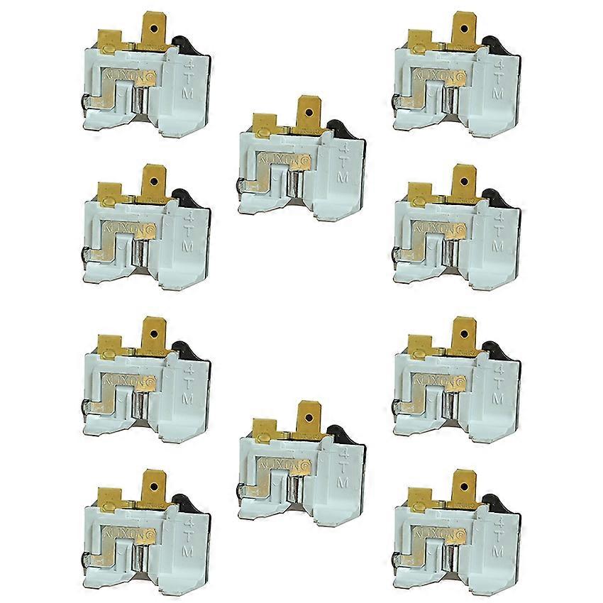 Copper Foot Temperature Switch Overload Protector 4TM 213RHBYY-53 NHM9AB for Refrigerator Compressor (10 pcs)