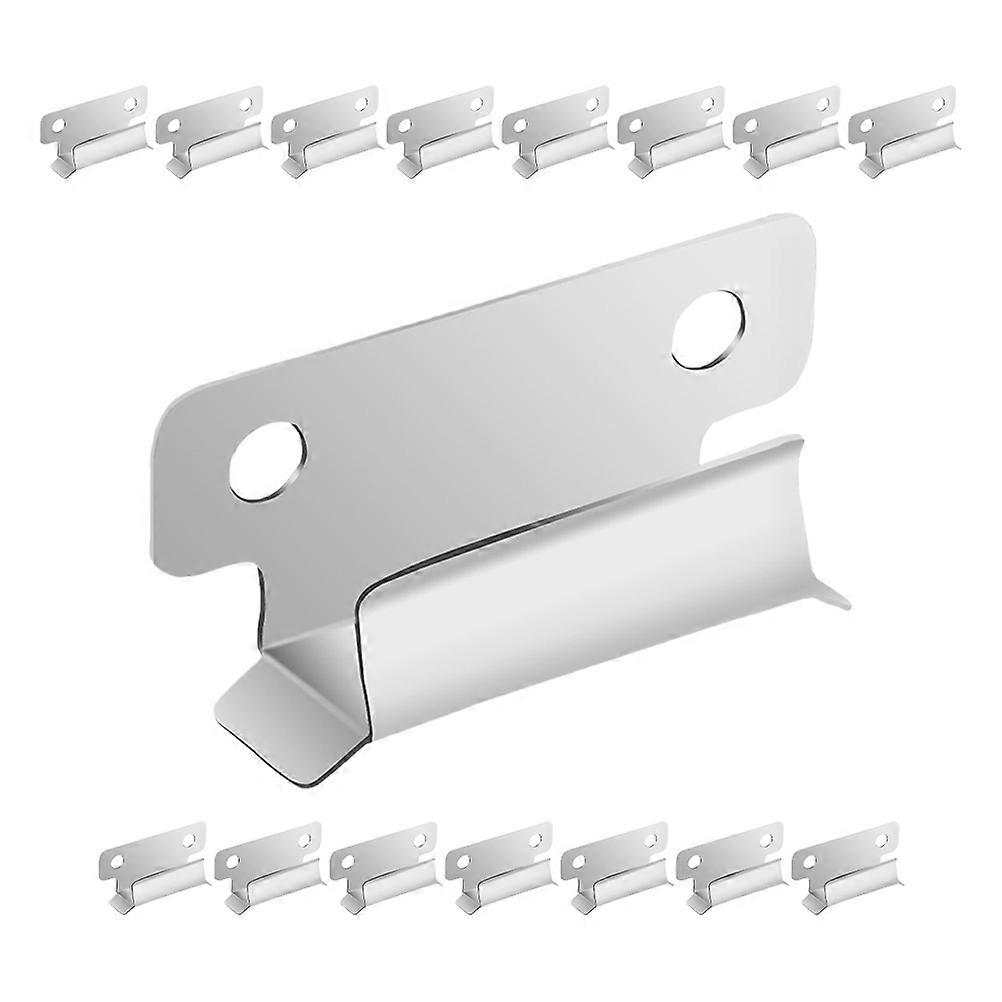 Glass Bed Clamps 48 Pcs Durable 3D Printer Accessories For Printing Setup Stabilize 3D Printing Process Silver