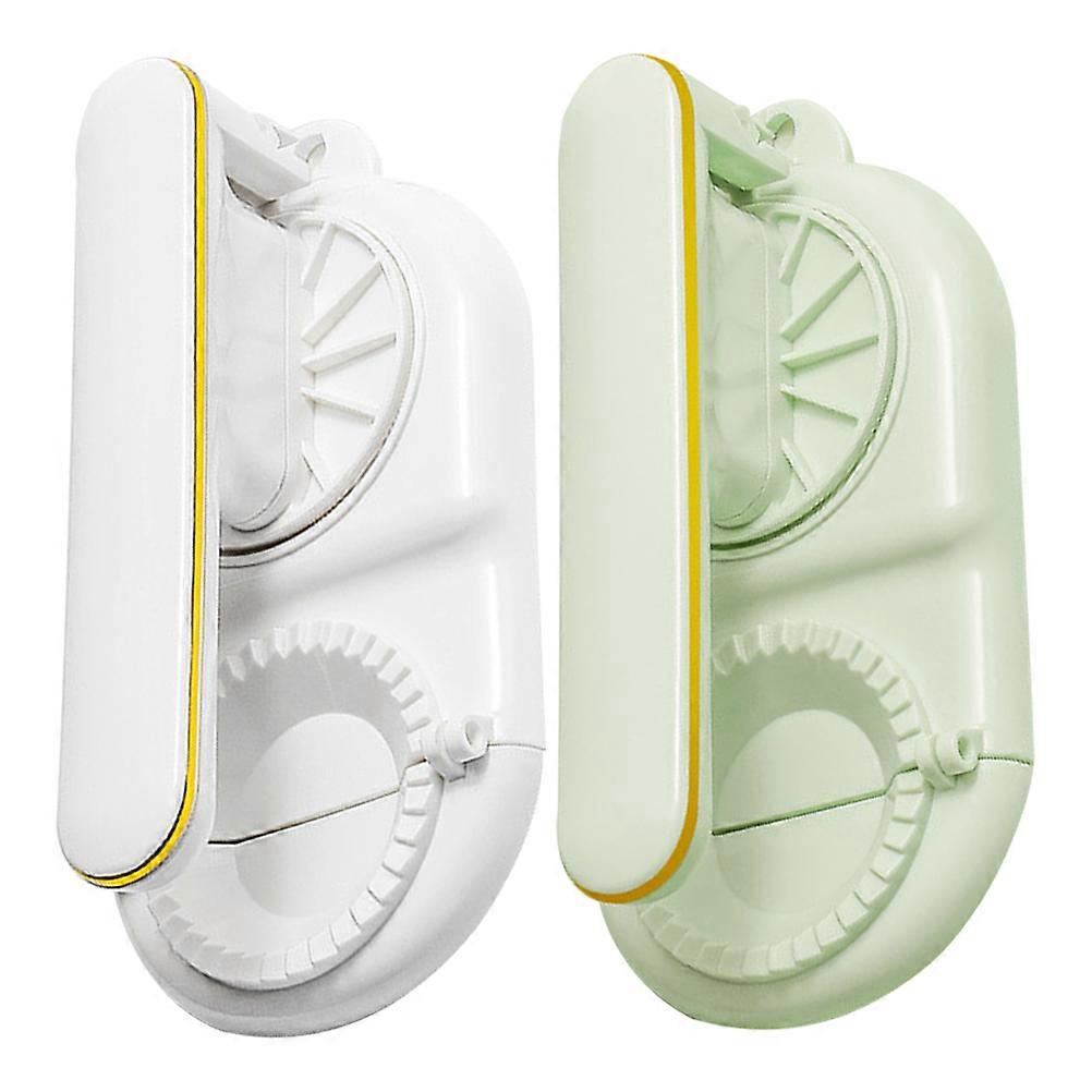 Multifunctional Dumpling Maker Wrapping Dumplings Beginners Round Handle 23X22.5X12CM Assorted Color 2Pcs