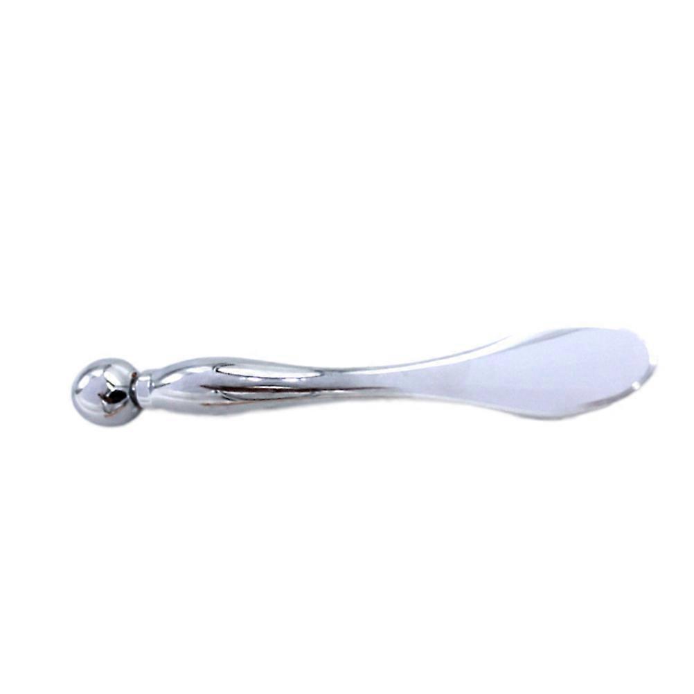 Compact Eye Mask Spatula Spoon Set For Women, Silver Eye Massager And Cream Scoop To Reduce Edema 2Pcs