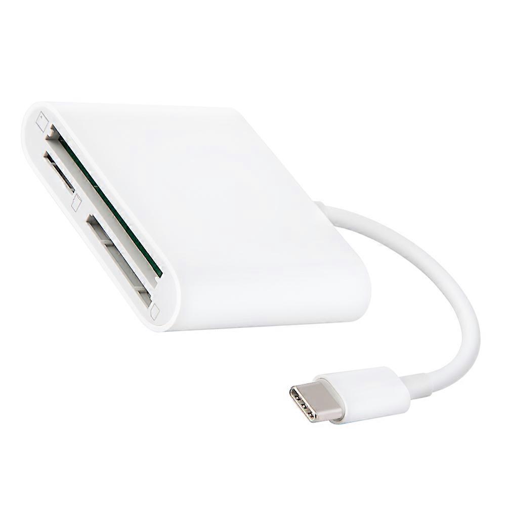 USB Adapter 2Pcs Multipurpose Memory Reader For General Consumers 5.95X4.78X1.37CM And Write Functionality