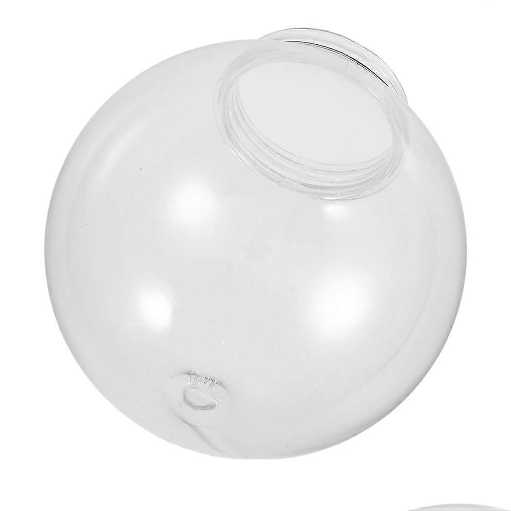 Acrylic Lamp Post Globe Replacement Light Globe For Outdoor Lighting Fixtures Transparent Simple Design 2Pcs