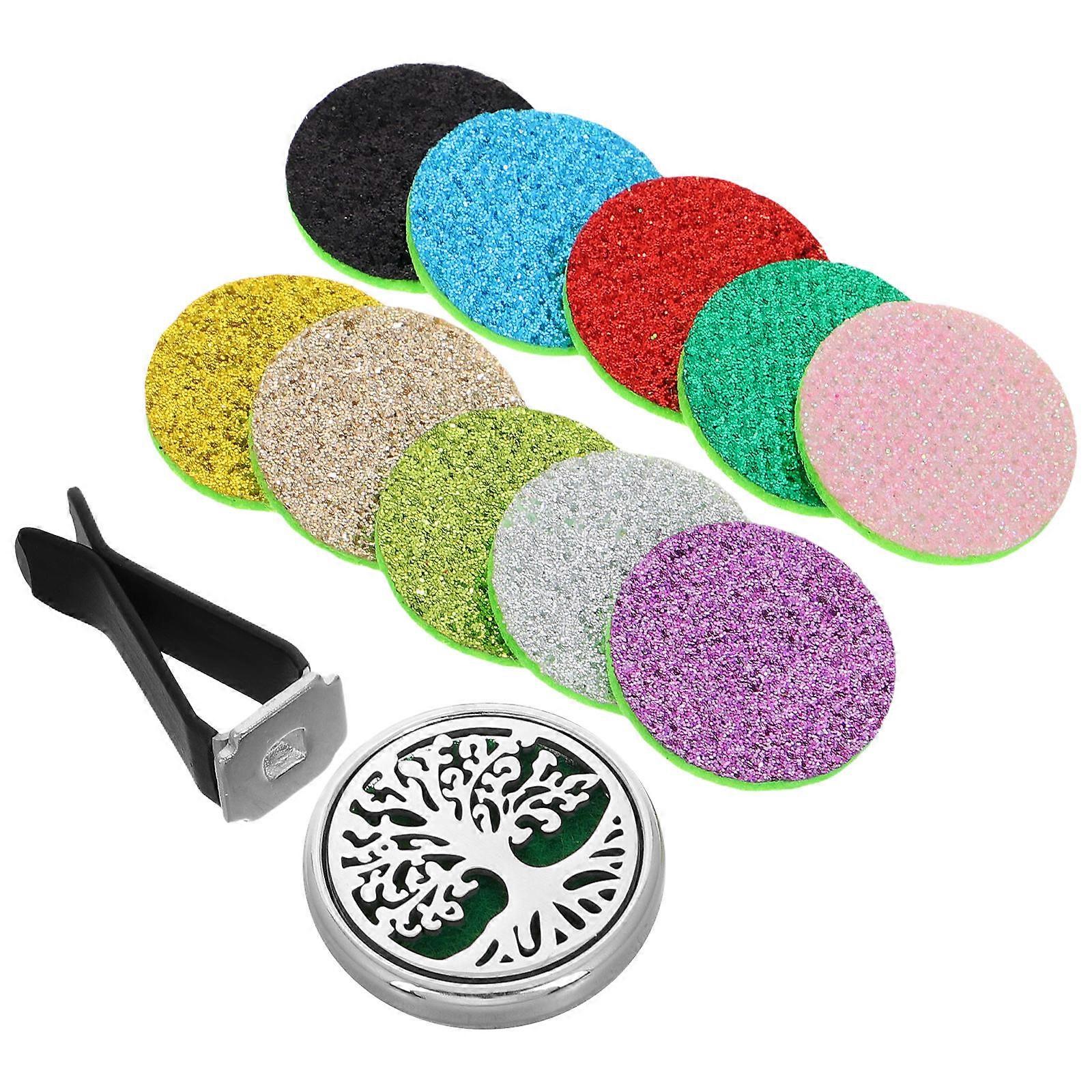 Elegant Car Diffuser Vent Clip For Aromatherapy Fragrance Enhancement In Assorted Color 2Pcs