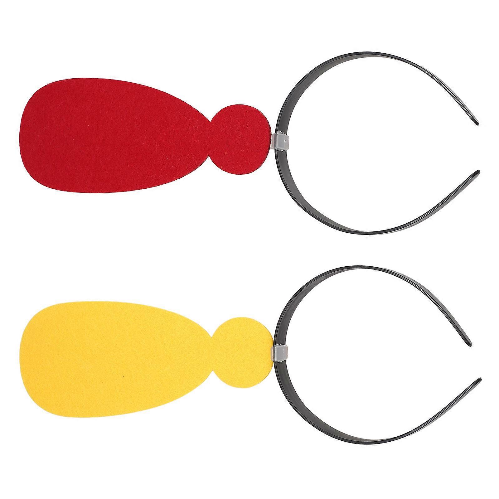 Funny Party Mark Headbands for Cosplay 10Pcs Multi Color