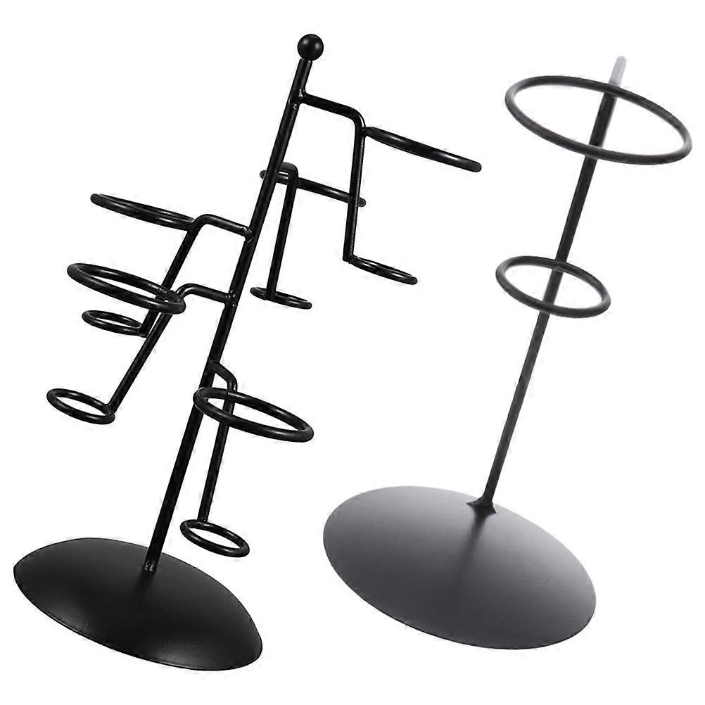Ice Cream Stands Display For Desserts And Flower Bouquets 6 Pcs Easy To Clean With Square Shape