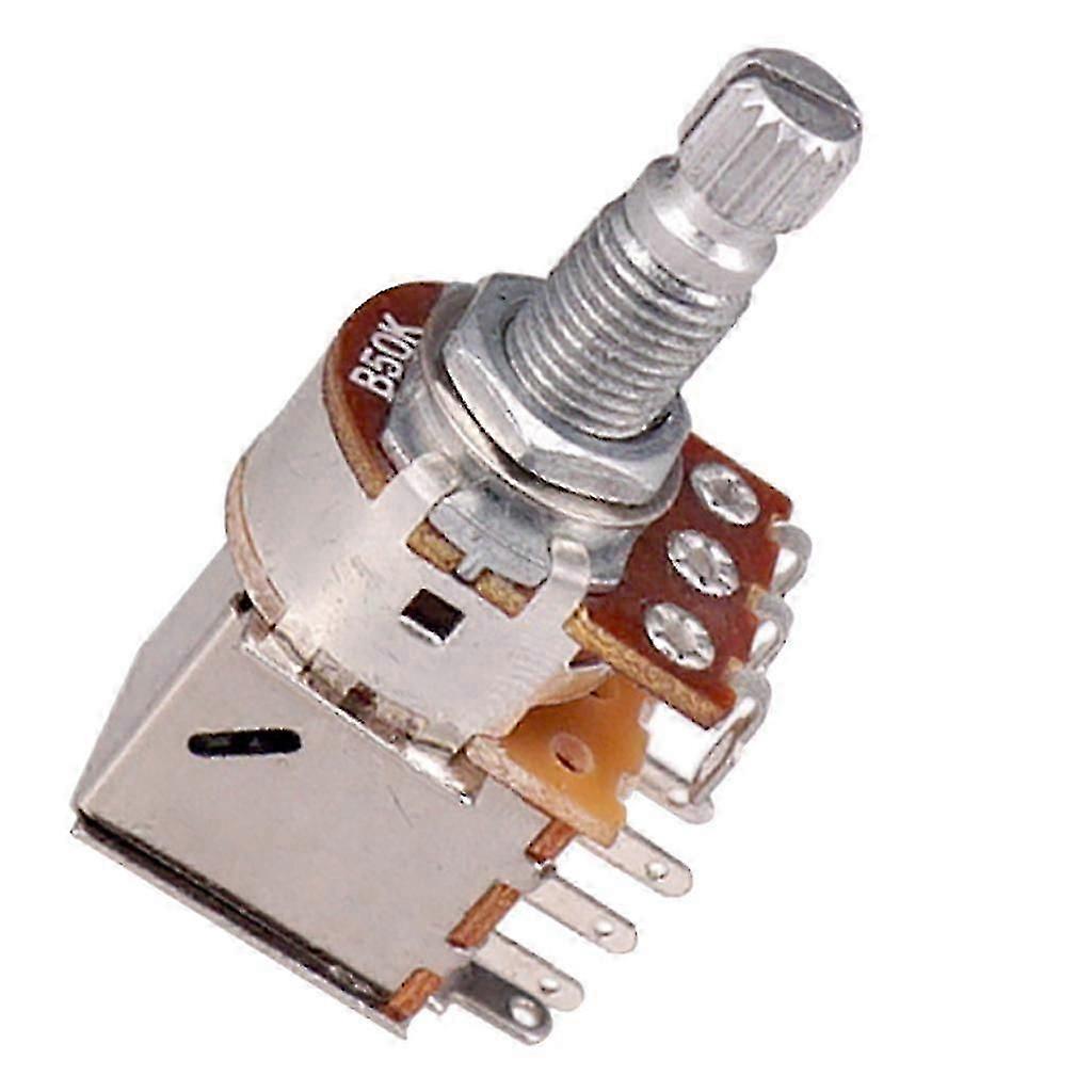 Push Pull Potentiometer Switch Control Poti für E-Gitarre Bass A50K