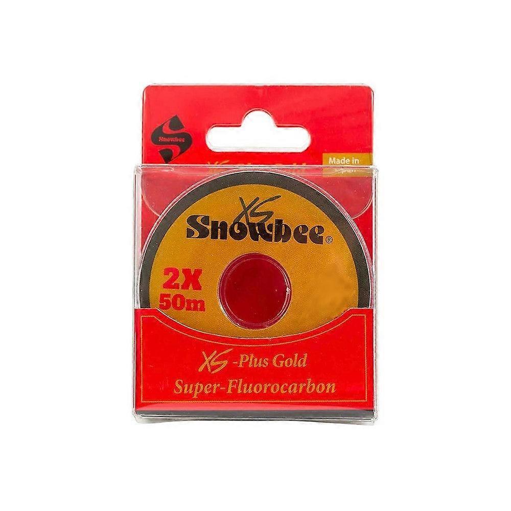 Snowbee Xs-plus Gold Super-fluorocarbon Line Clear 50m - 6.5lbs