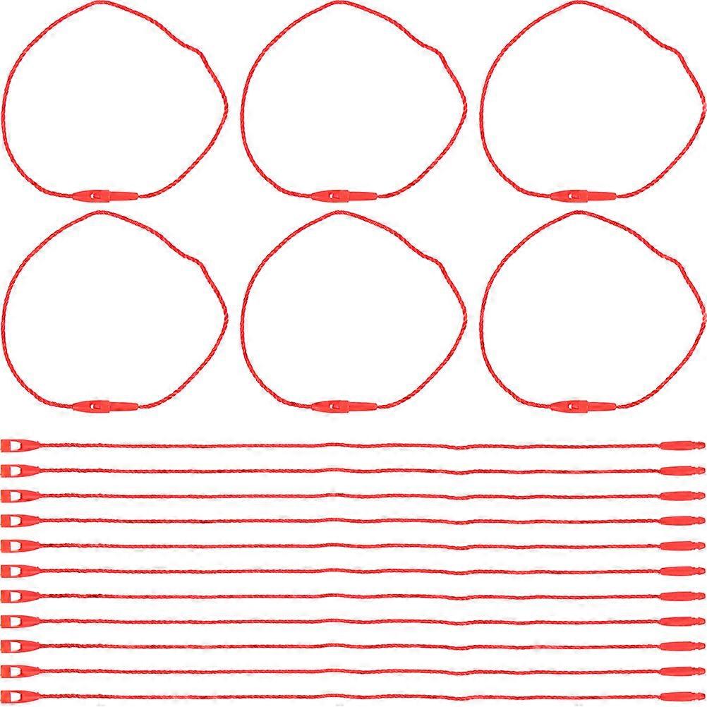 Lanyard String Hanging Rope 600 Pcs Red Easy To Carry Perfect For U Disks And Purse Decoration