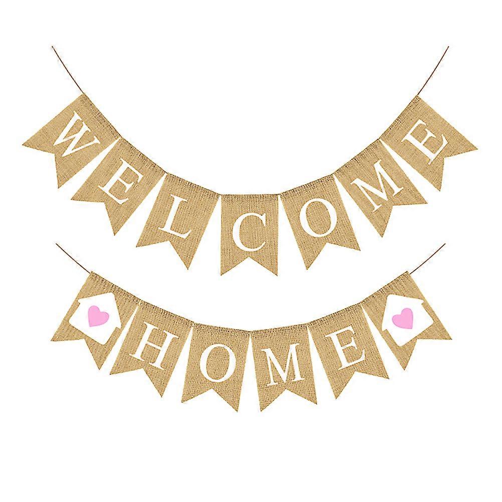 Party Flags Home Party String Banner for Decor 3Sets Assorted Colors