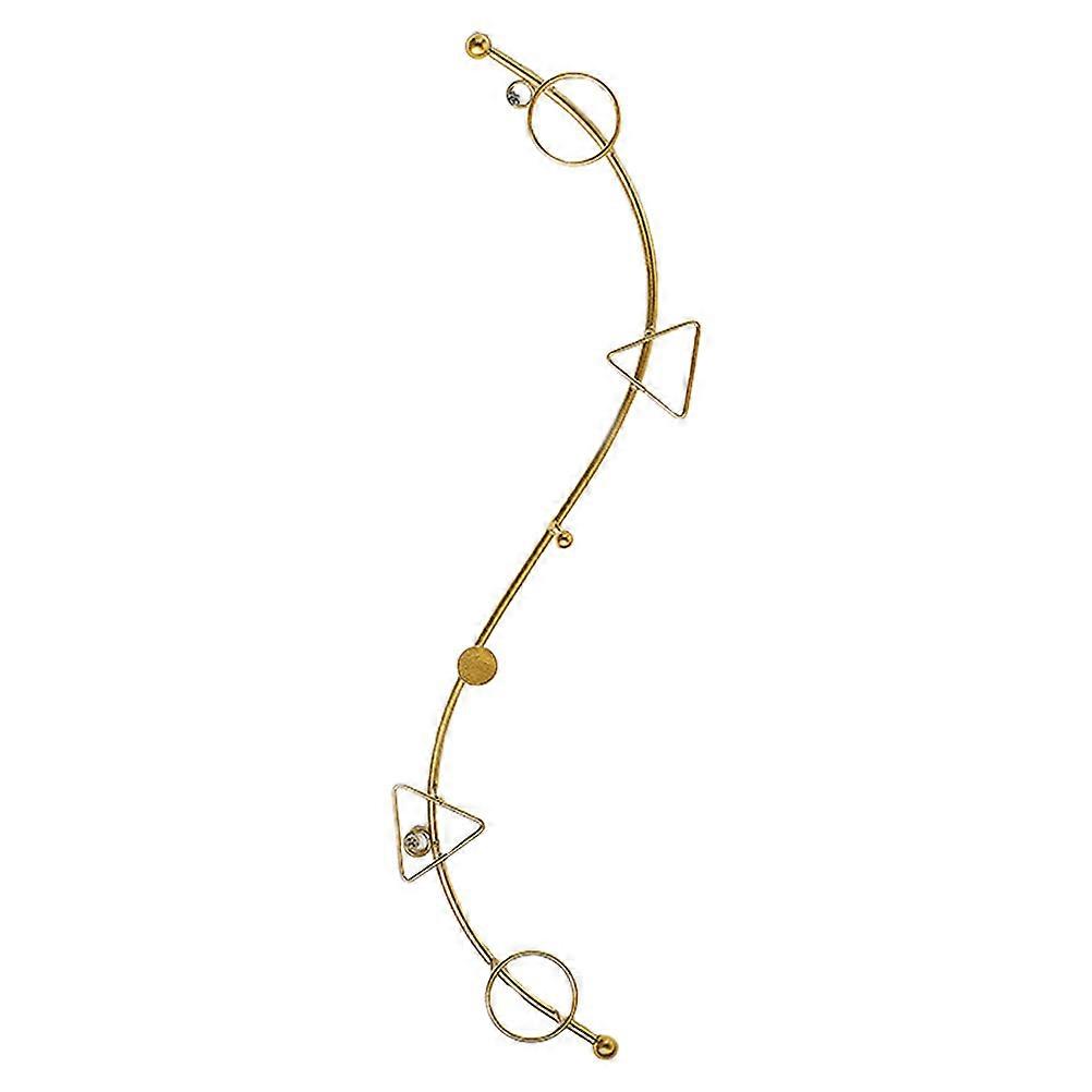 Practical Wall Hook Clothes Hook for Home 3Pcs Nordic Style Golden Hanger