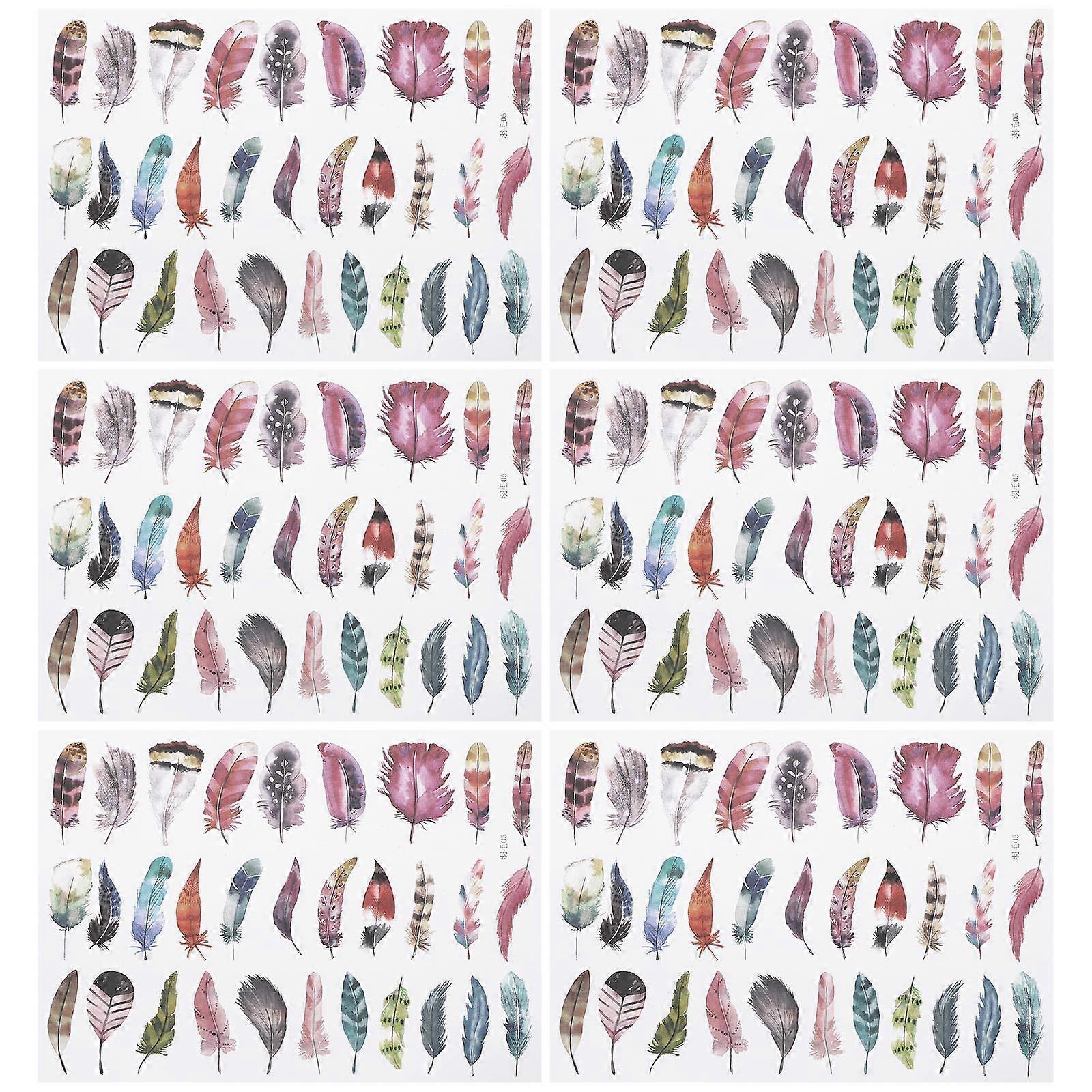 Planner Sticker Self-Adhesive Stickers for Decoration 12 Sheets Pack