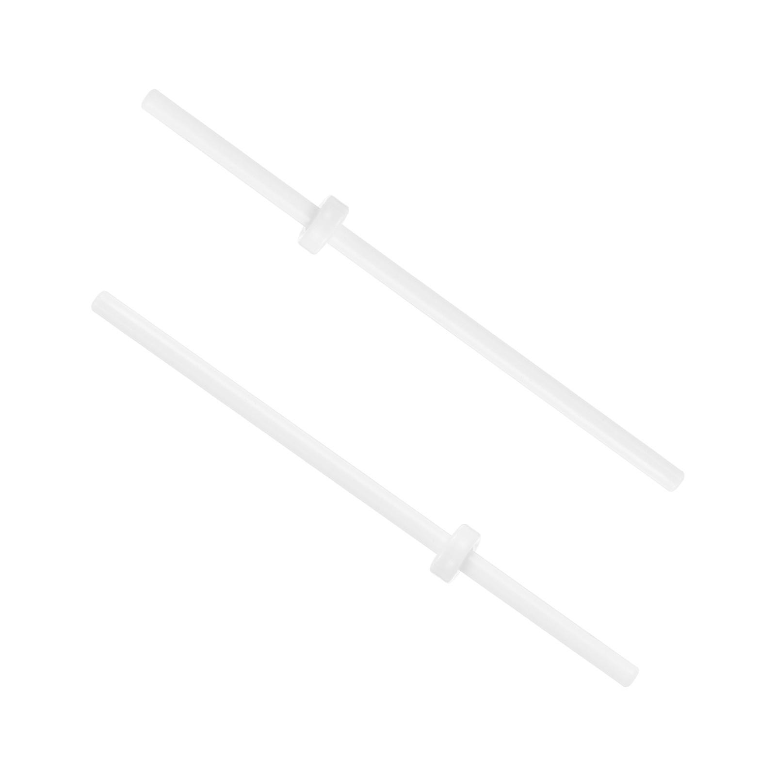 Cake Sticks 72Pcs White Plastic Candy Sticks for DIY Use Craftsmanship