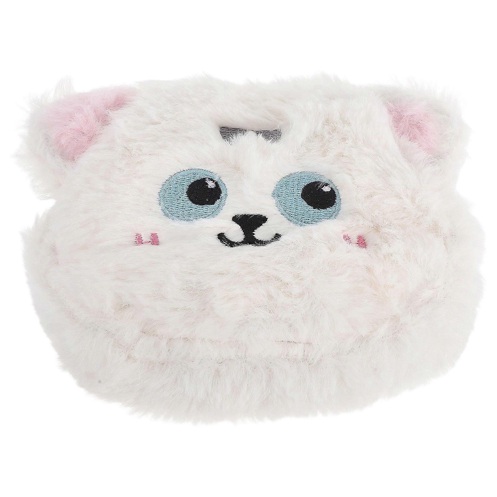 Cute Cartoon Plush Wallet for Kids Everyday Use Soft Plush Material with Card Holder 1Set