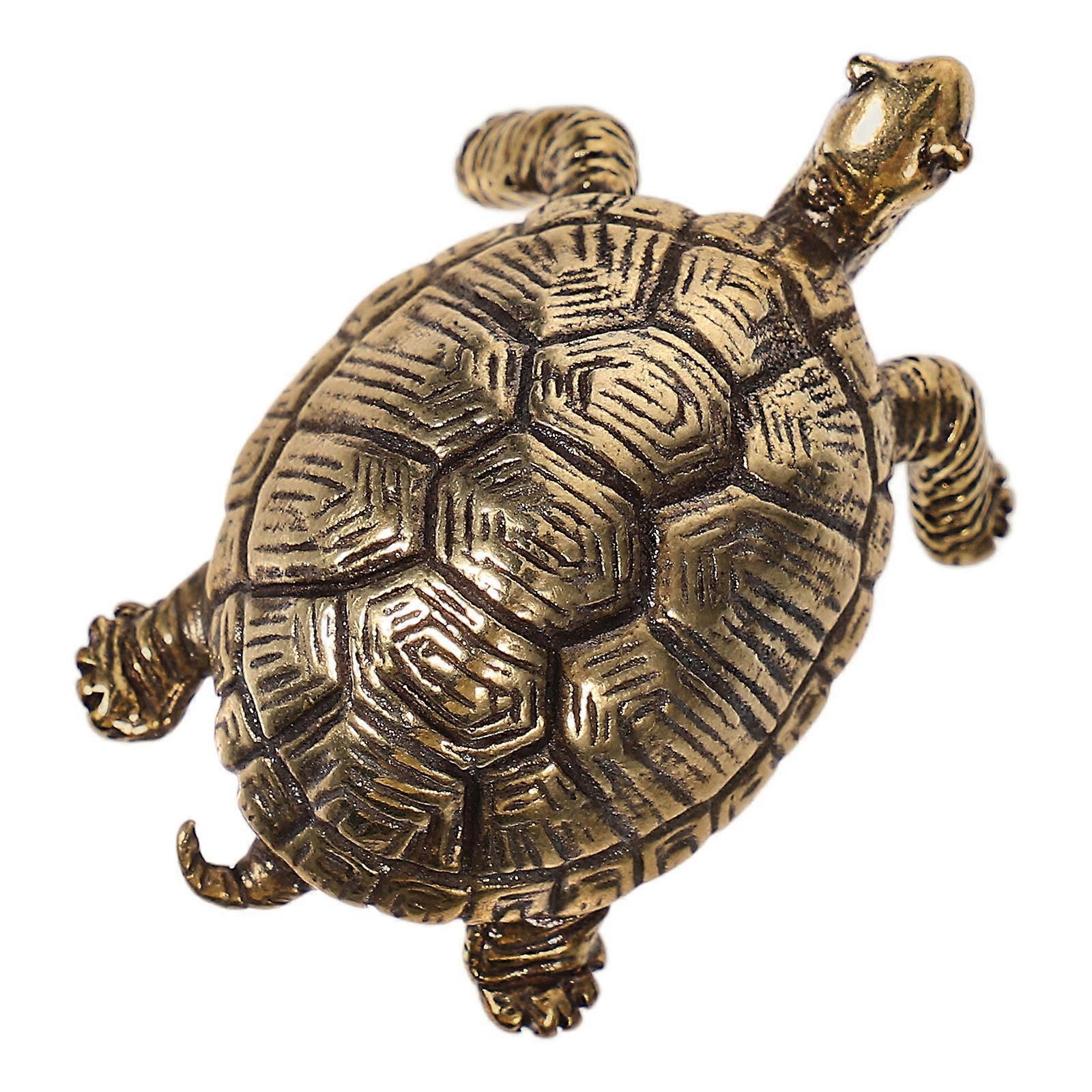 Creative Brass Drawer Handles Turtle Shape Knobs Ideal For Bedroom And Kitchen Furniture 2Pcs