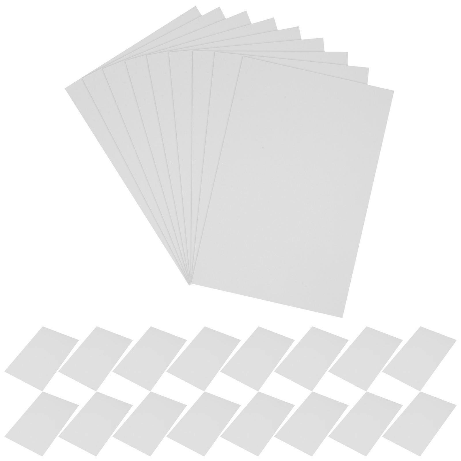 White Blank Cards for DIY 300Pcs Double-Side Cards