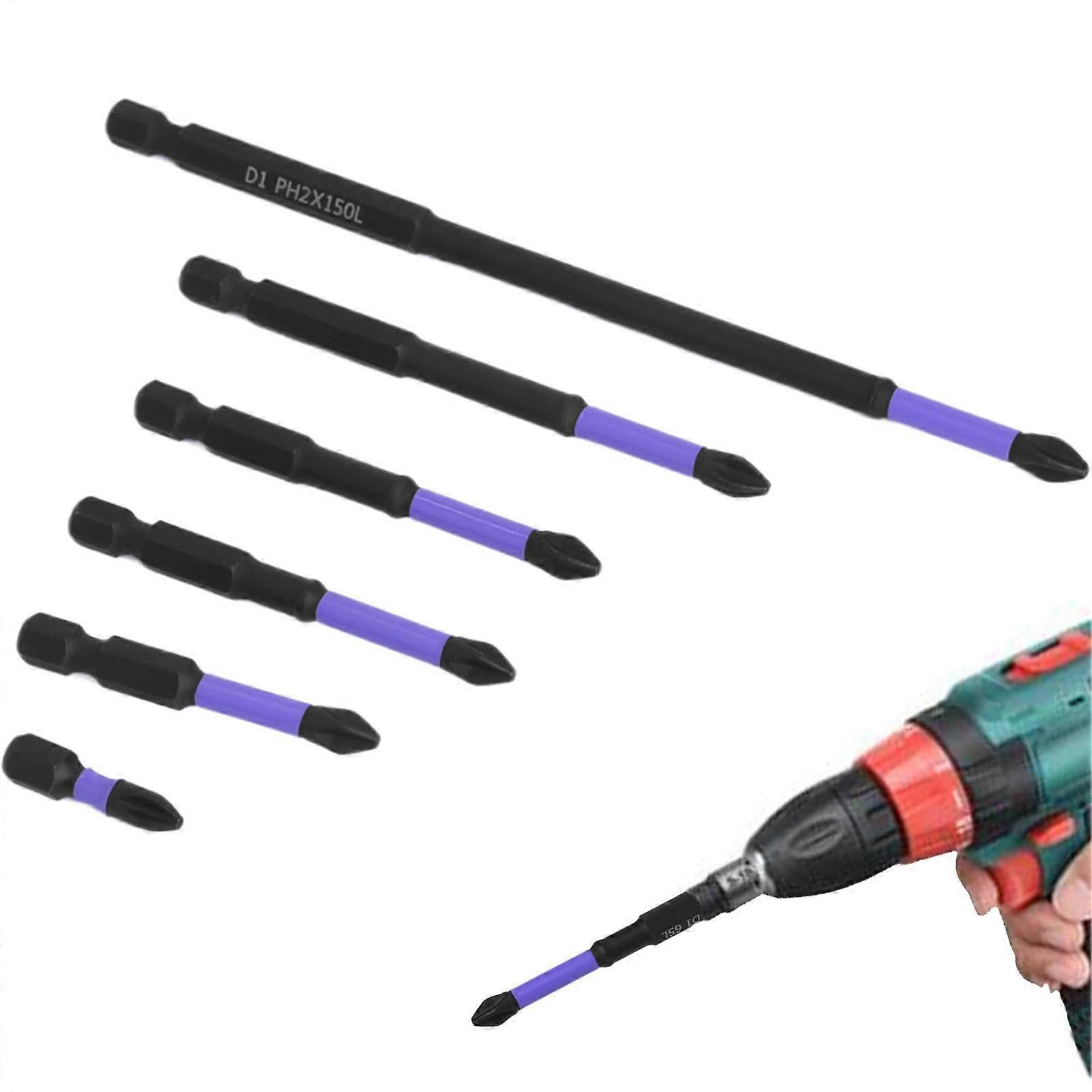 Electric Drill Bits Set With Magnetic Driver Head, Assorted Steel Bits,  Hardness And AntiShock, Electronics  Compatible
