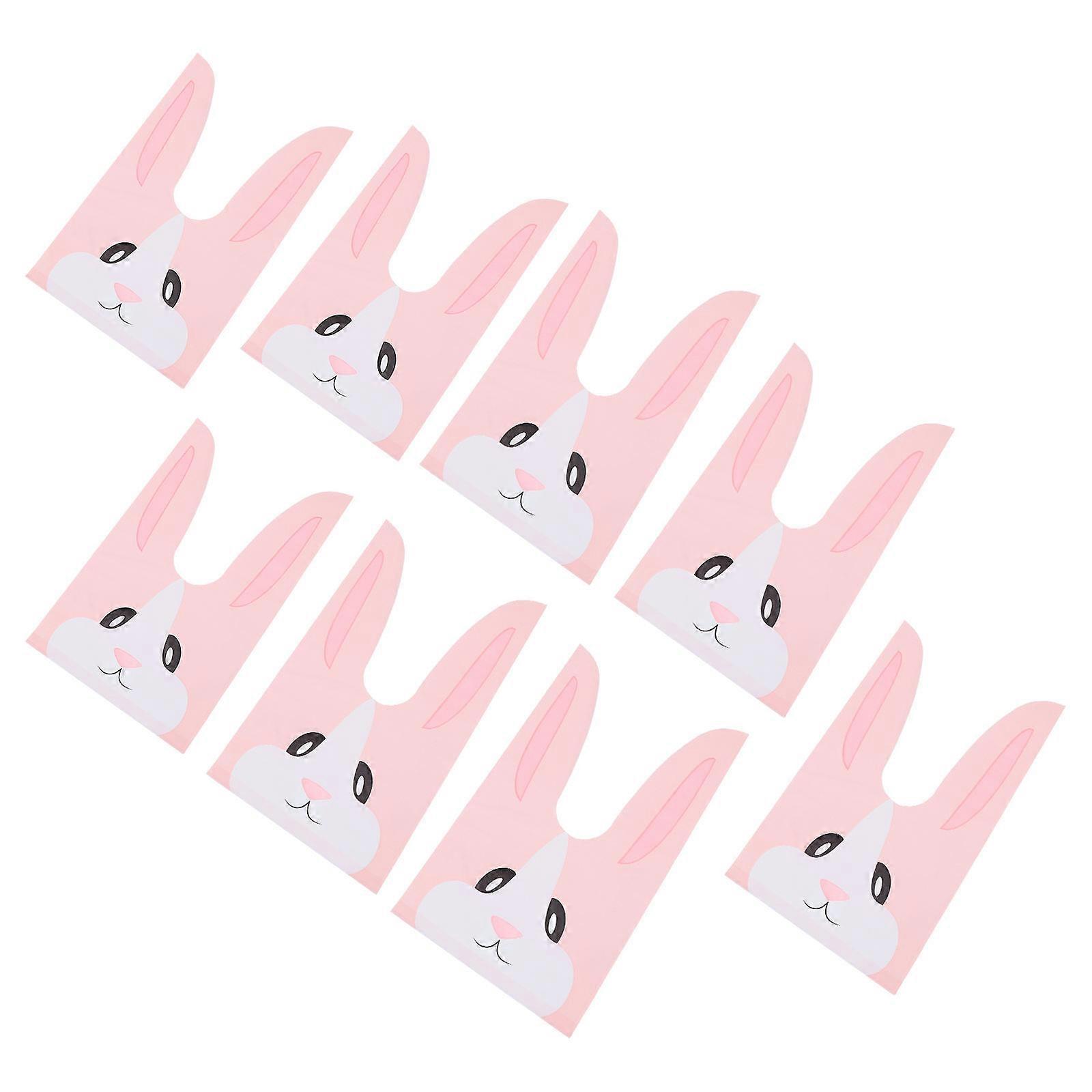 Cartoon Candy Bag Rabbit Ears Candy Bag for Storage Use 100Pcs