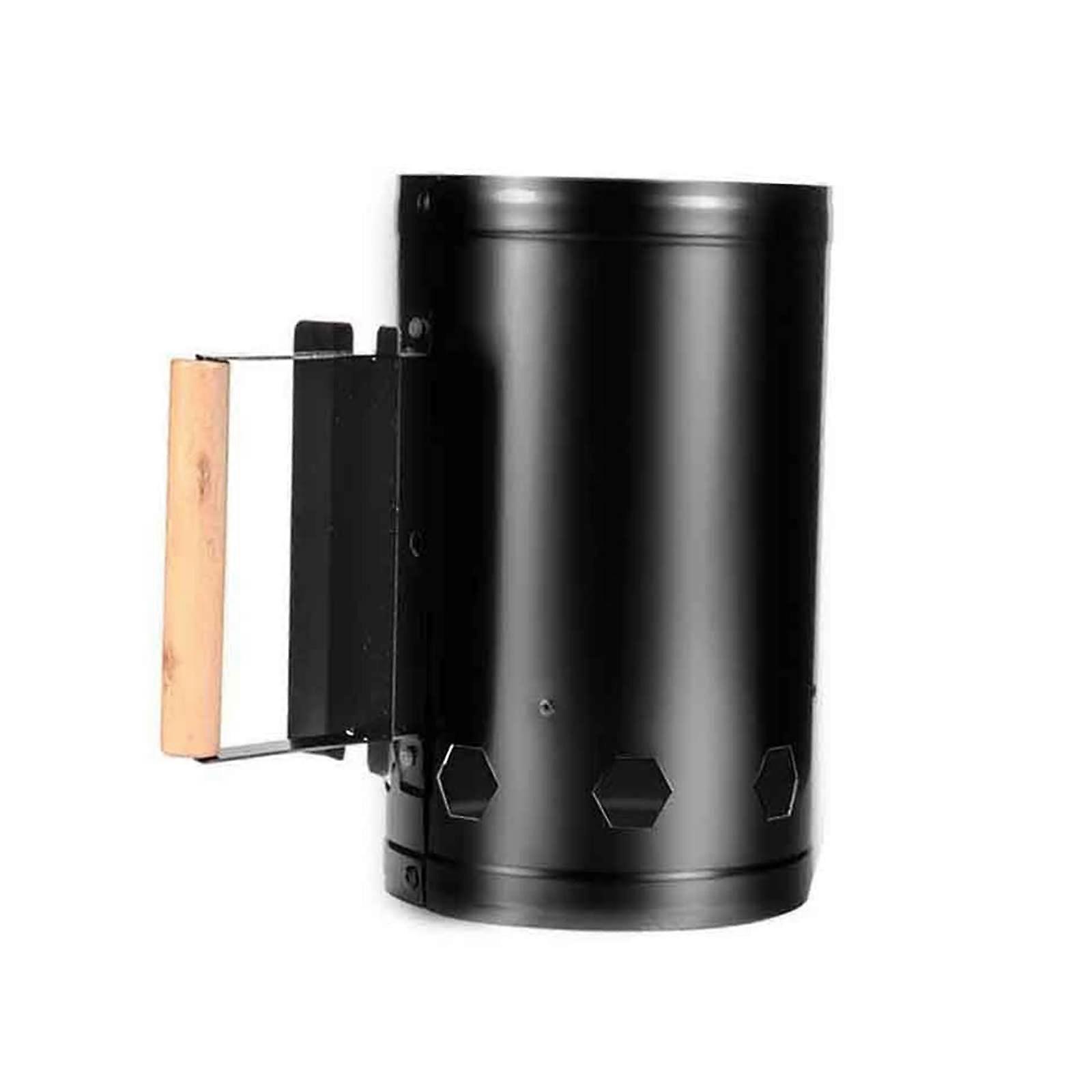 Charcoal Starter Chimney Barbecue Fire Starter Carbon Barrel 27.5x16.5 Cm