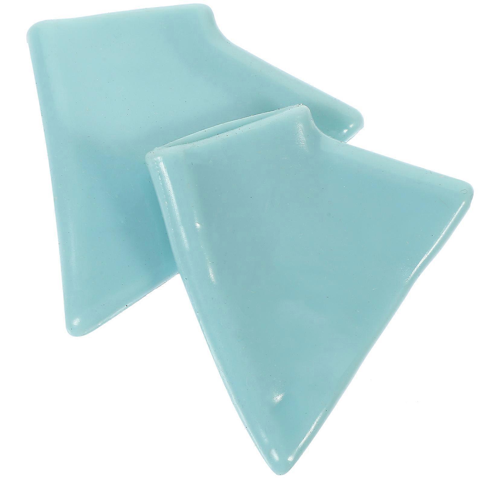 Silicone Finger Guards Kitchen Finger Protector for Cutting 8Pcs Blue