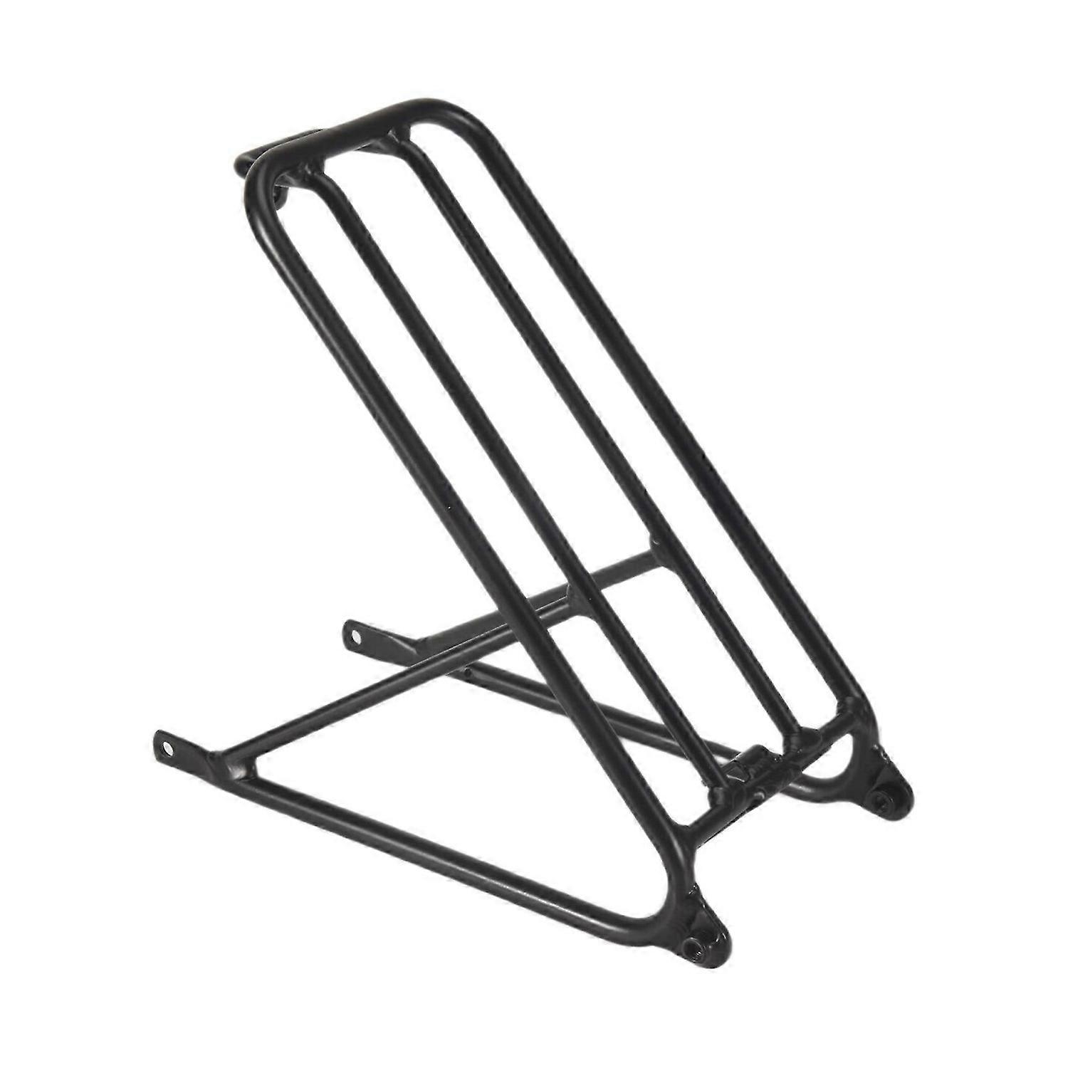 For Brompton Folding Bike Standard Rack for 3Sixty Brompton Standard Rear Rack Bicycle Shelf Accessories,Black