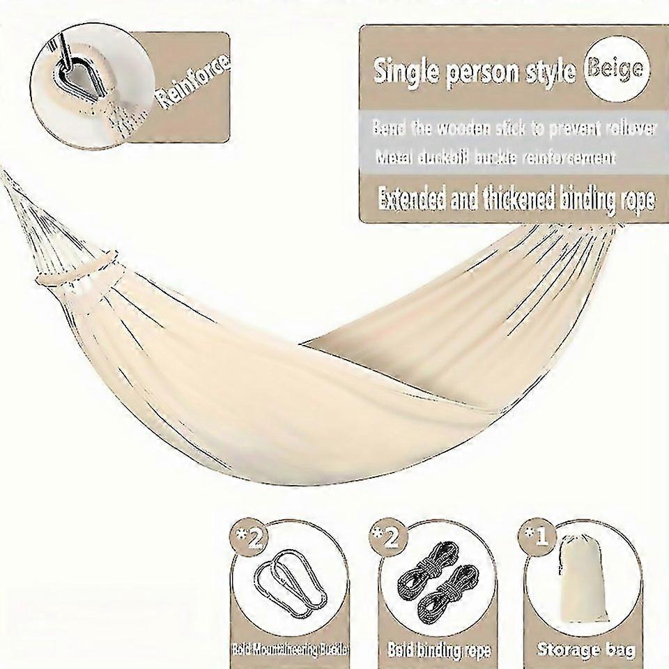 For 1pc Versatile Hammock Swing For Outdoor Camping Preventing Tipping Over Suitable For Both Indoor