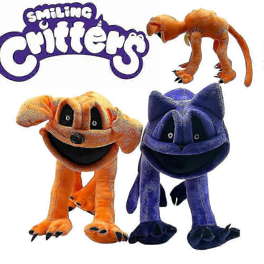 Monster Catnap Plush Poppy 3 Smiling Critters Plushies Stuffed Pillow Doll Toys 25-26s